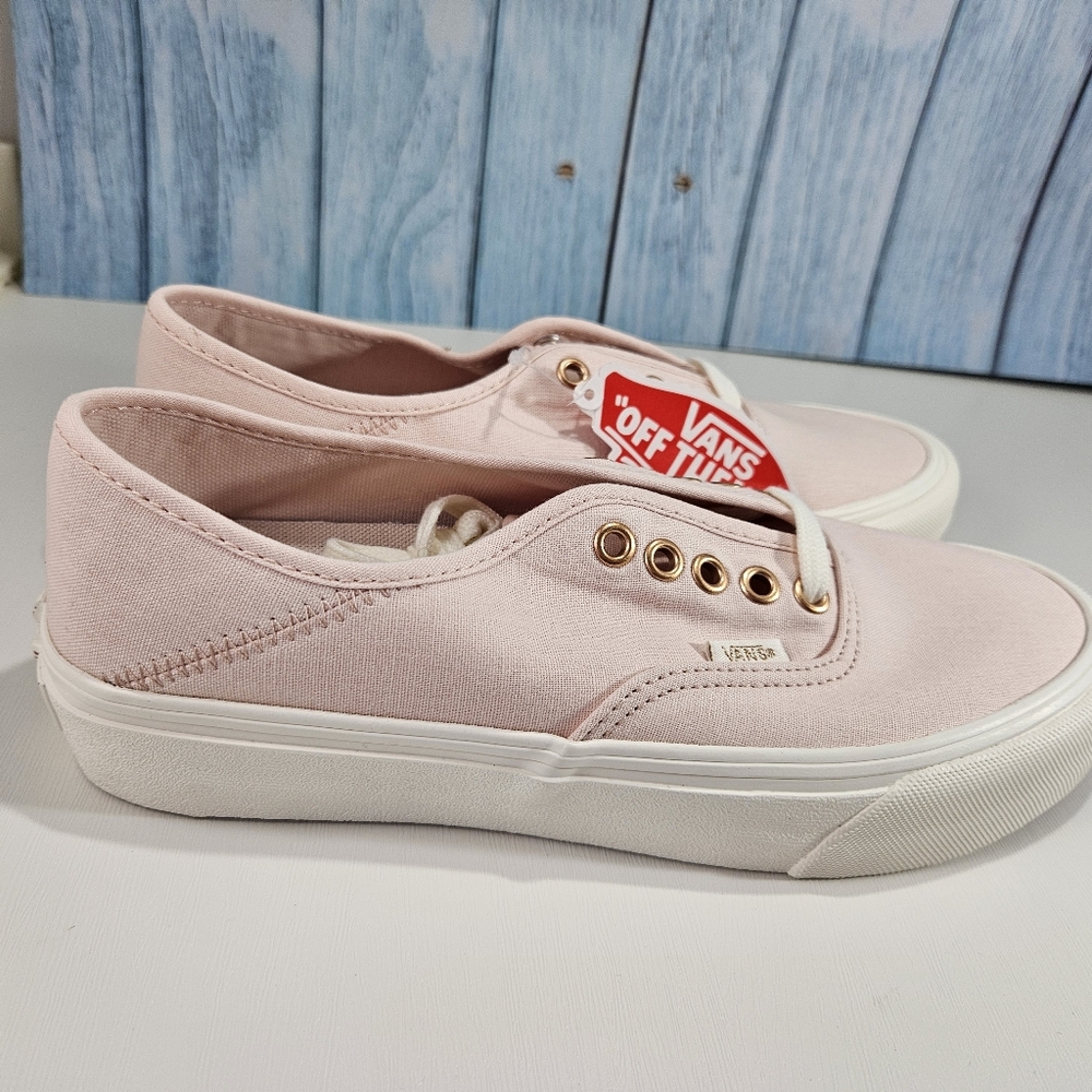 Vans Authentic pink blush new lace up sneakers